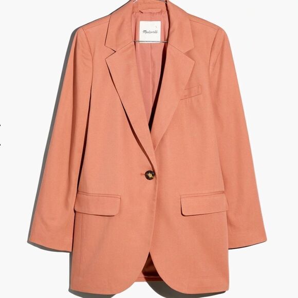 Madewell The Plus Larsen Blazer in Drapeweave - Picture 5 of 5